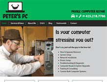 Tablet Screenshot of peterspc.com